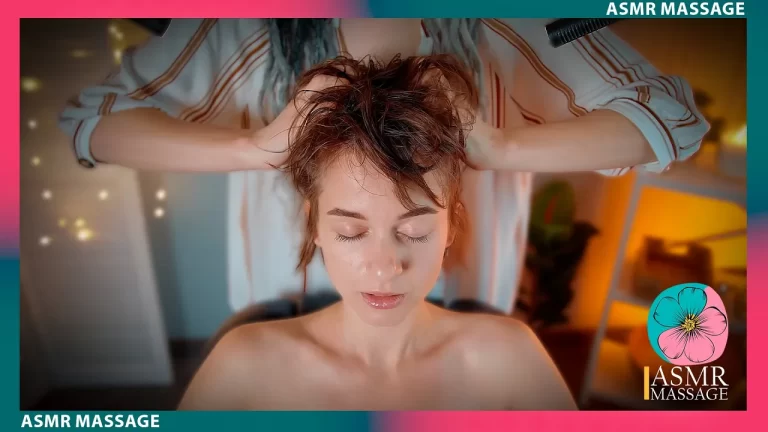 ASMR Head and Hair Brushing Massage by Anna