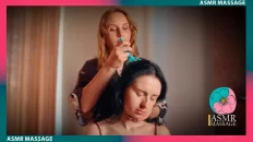 ASMR Head and Scalp Massage for Anna A Symphony of Serenity and Sensations