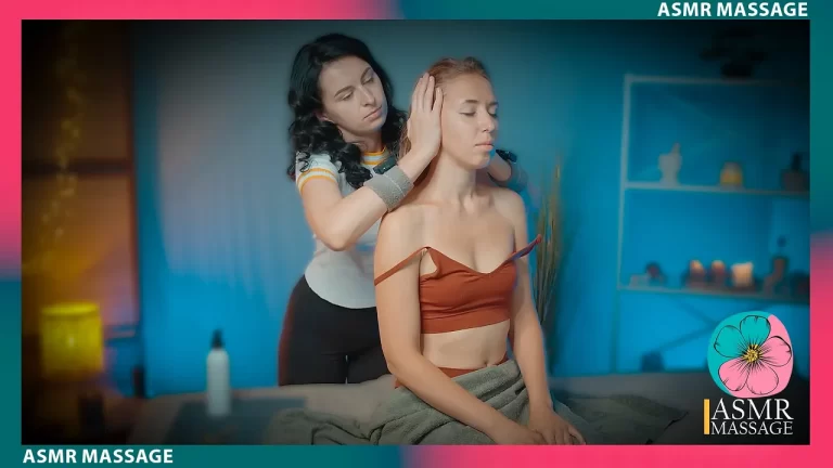ASMR Head and Front Massage by Anna- Symphony of Sensations and Surreal Serenity