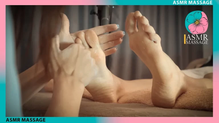 ASMR Foot Massage with CREAM by Adel