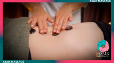 ASMR Massage with Hot Stone by Olga- A Sizzling Sojourn of Stone and Serenity