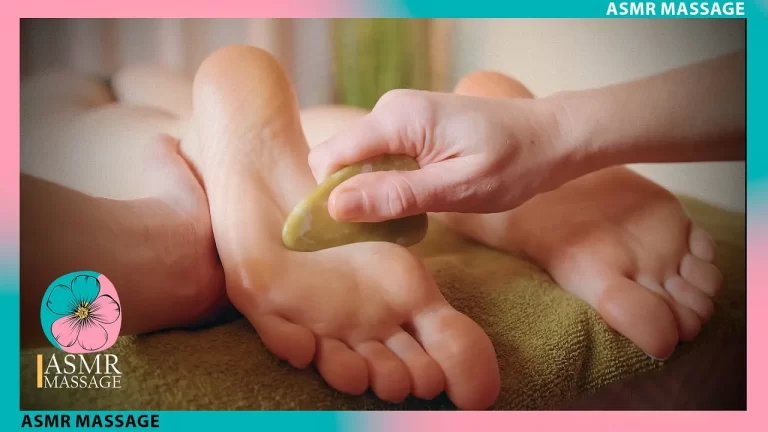 ASMR Gua Sha Foot Massage by Anna