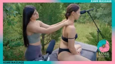 ASMR Massage on Nature by Sabina