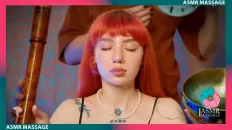 ASMR Caress of Sounds- Red-Haired Beauty with Piercing Relax
