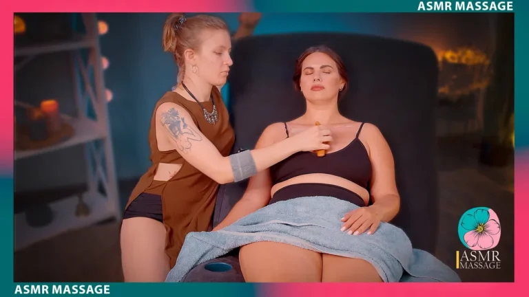 Premiere‼️ New Masseuse Yolana ! New ASMR Massage Technique on Chair